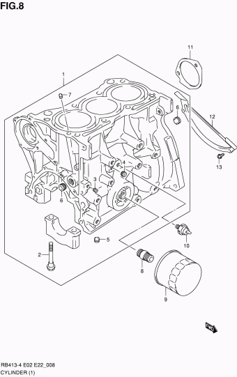WagonR+ RB413 RB413-4 (Magyar) (E02,E22,E66)