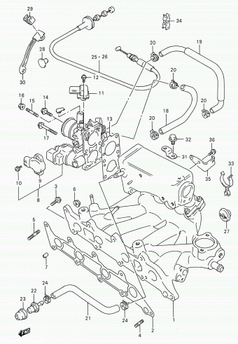Alto - A-Star/Celerio/800/Fronte/Cultus SH410 SH410-2 (Maruti)
