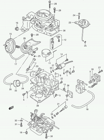 Alto - A-Star/Celerio/800/Fronte/Cultus SH410 SH410-2 (Maruti)