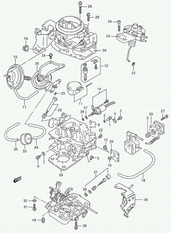 Alto - A-Star/Celerio/800/Fronte/Cultus SH410 SH410-2 (Maruti)