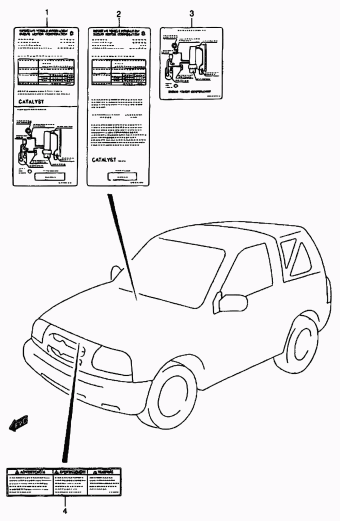 Vitara/Sidekick SQ420 SQ420L (E03,E28,E33:MY 1999)