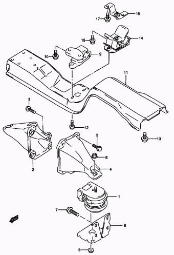 Vitara/Sidekick SQ420 SQ420Q (E03,E28,E33:MY 2000)