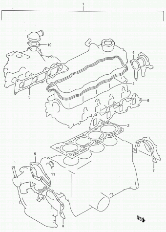 Alto - A-Star/Celerio/800/Fronte/Cultus SH410 SH410-2 (Maruti)