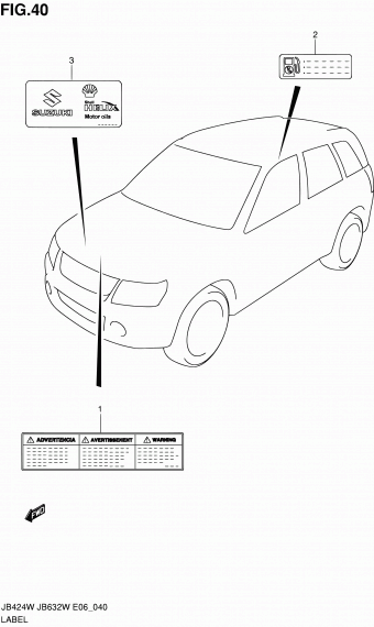 Grand Vitara JB424 JB424W-4 (E06)