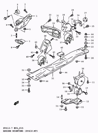 Baleno/Esteem SY418 SY418-7