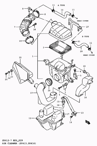 Baleno/Esteem SY416 SY416-7