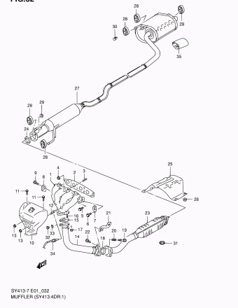 Baleno/Esteem SY418 SY418-7