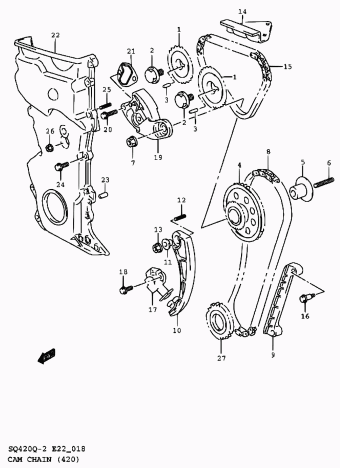 Grand Vitara SQ420 SQ420Q (MY:01-04,CAMI)