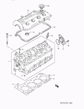 Baleno/Esteem SY416 SY416 (E01)