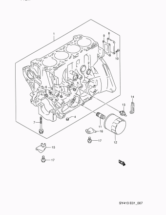 Baleno/Esteem SY416 SY416 (E01)