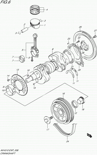 Alto - A-Star/Celerio/800/Fronte/Cultus AVH310 AVH310 (P96)