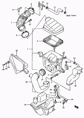 Baleno/Esteem SY416 SY416 (E03,E28,E33,E60:MY 1996)