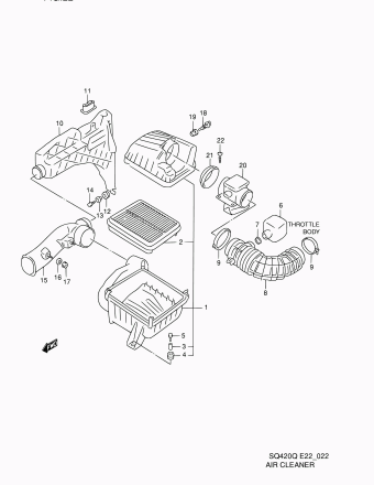 Grand Vitara SQ420 SQ420Q (MY:99-00,CAMI)