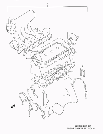 Grand Vitara SQ416 SQ416Q (MY:99-00,CAMI)