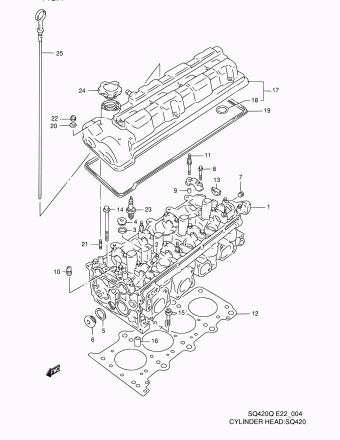 Grand Vitara SQ420 SQ420Q (MY:99-00,CAMI)