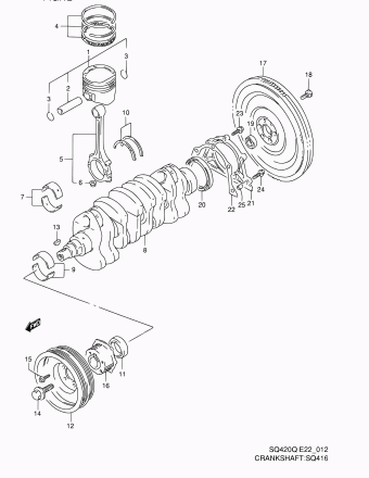 Grand Vitara SQ416 SQ416Q (MY:99-00,CAMI)