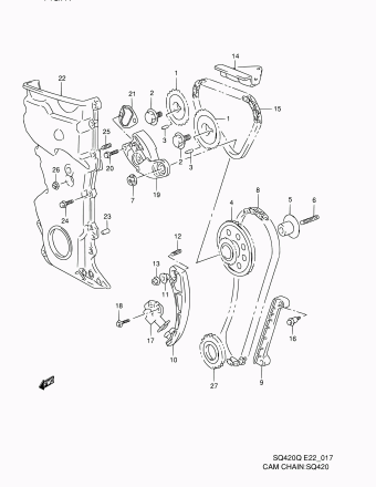 Grand Vitara SQ420 SQ420Q (MY:99-00,CAMI)
