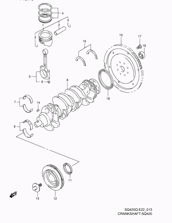 Grand Vitara SQ420 SQ420Q (MY:99-00,CAMI)
