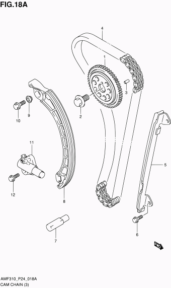 Alto - A-Star/Celerio/800/Fronte/Cultus AMF310 AMF310-3 (E38)