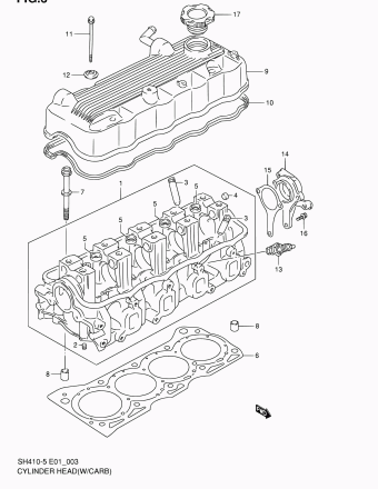 Alto - A-Star/Celerio/800/Fronte/Cultus SH410 SH410-5 (Maruti)