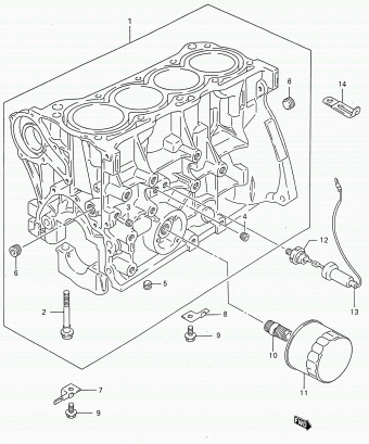 Alto - A-Star/Celerio/800/Fronte/Cultus SH410 SH410-2 (Maruti)