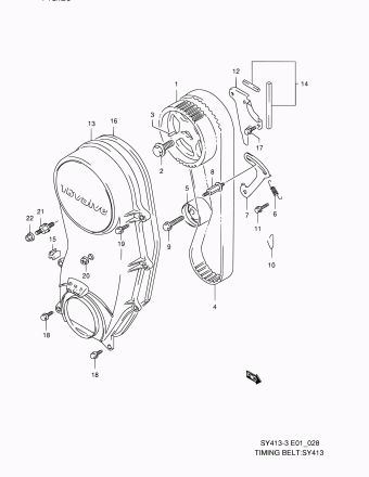Baleno/Esteem SY413 SY413-3