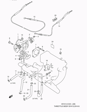Baleno/Esteem SY416 SY416-4