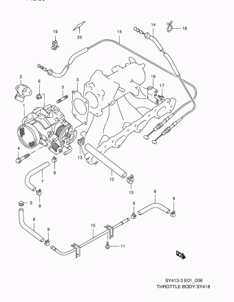 Baleno/Esteem SY418 SY418-5