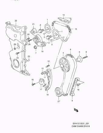 Baleno/Esteem SY418 SY418-5