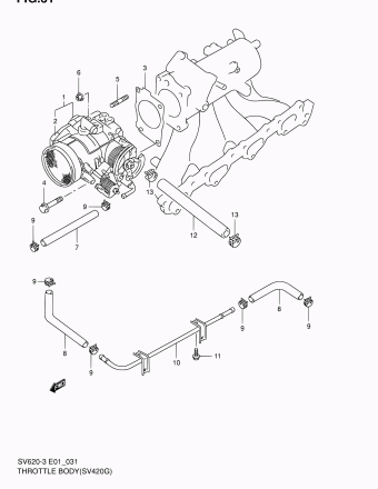 Vitara/Sidekick SV420 SV420G-3