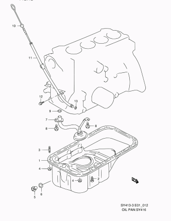 Baleno/Esteem SY416 SY416-4
