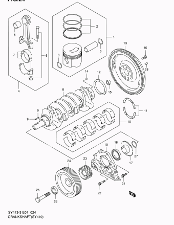 Baleno/Esteem SY419 SY419-6