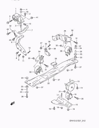 Baleno/Esteem SY413 SY413-2