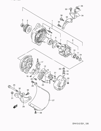 Baleno/Esteem SY413 SY413-2