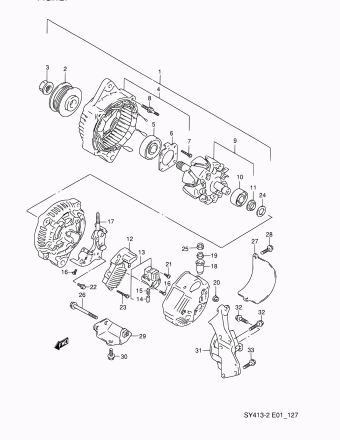 Baleno/Esteem SY418 SY418-2