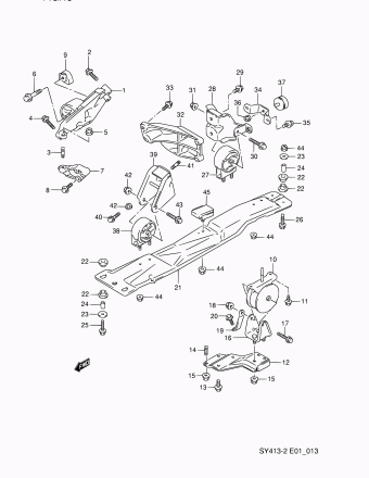 Baleno/Esteem SY418 SY418-2