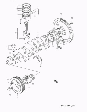 Baleno/Esteem SY413 SY413-2