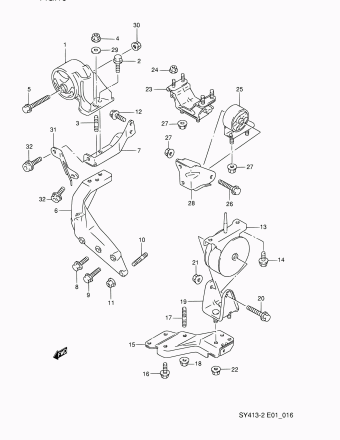 Baleno/Esteem SY416 SY416-2