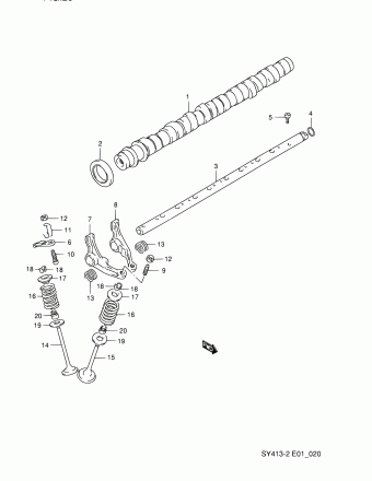Baleno/Esteem SY413 SY413-2