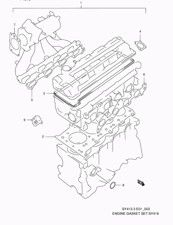 Baleno/Esteem SY418 SY418-5