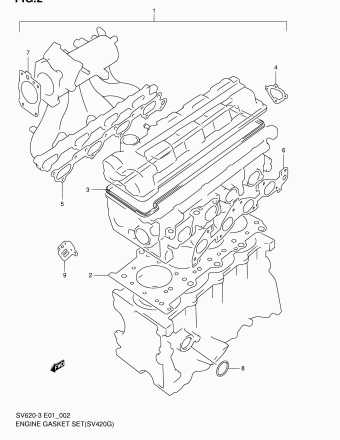 Vitara/Sidekick SV420 SV420G-3