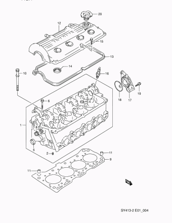 Baleno/Esteem SY413 SY413-2