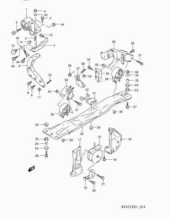 Baleno/Esteem SY413 SY413