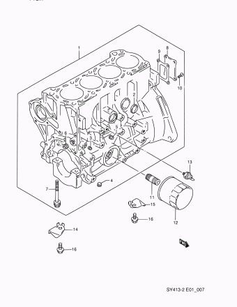 Baleno/Esteem SY416 SY416-2