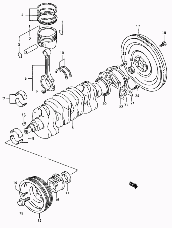 Baleno/Esteem SY416 SY416 (E03,E28,E33,E60:MY 1998)
