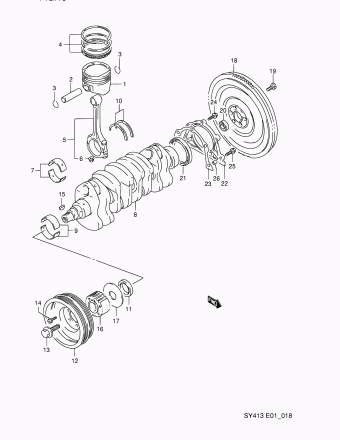 Baleno/Esteem SY416 SY416 (E01)