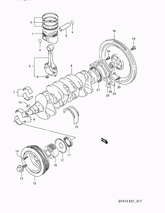 Baleno/Esteem SY413 SY413