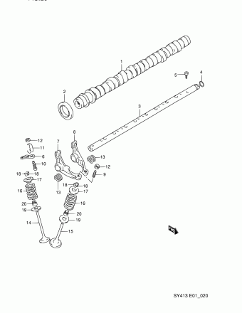 Baleno/Esteem SY416 SY416 (E01)