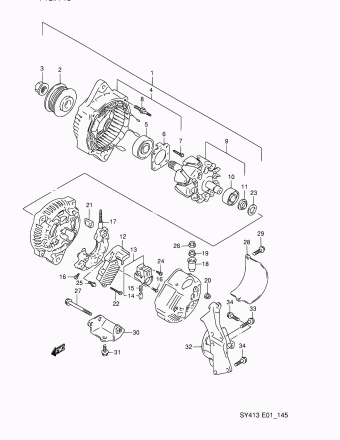 Baleno/Esteem SY418 SY418 (E01)