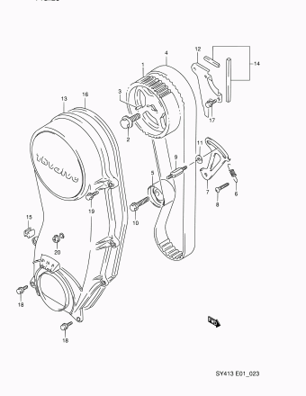Baleno/Esteem SY416 SY416 (E01)